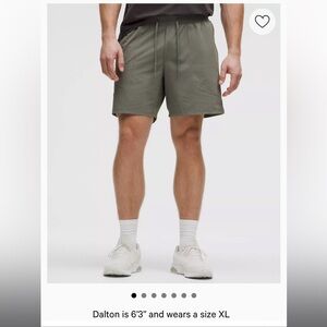 lululemon athletica license to train linerless short 7” Size XL